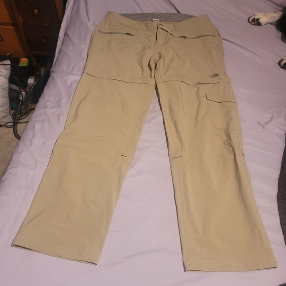 North Face Women's Hiking Zip Off Pants - Picture 2 of 8